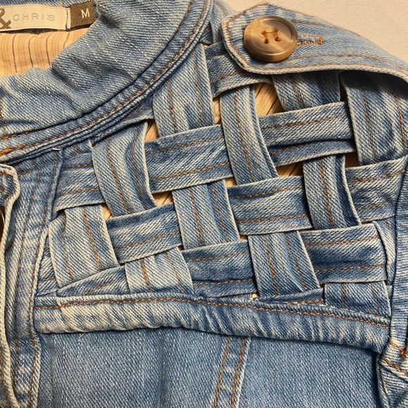 Mike & Chris Denim Jean Jacket Sz. Medium - Picture 16 of 16